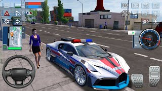 Bugatti Polis Arabası Sürüş - Police Sim 2022 - Android Ios Gameplay screenshot 2