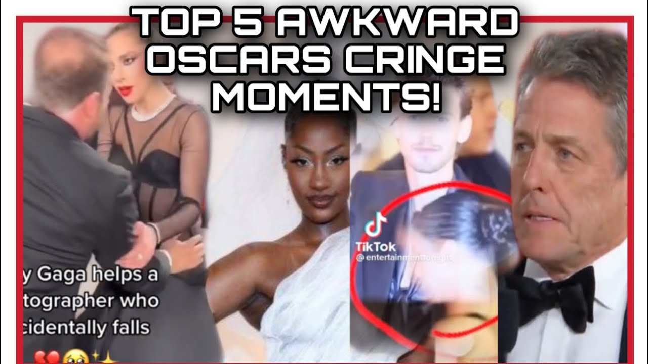 TOP 5 AWKWARD CRINGE MOMENTS FROM THE 2023 OSCARS! YouTube