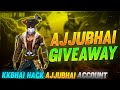 AJJUBHAI94 GIVEAWAY LIVE|AJJUBHAI KI ID HACK |FREE FIRE LIVE