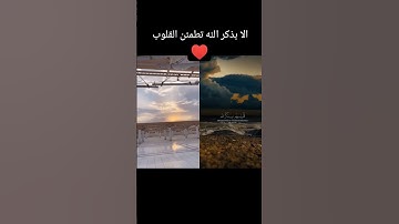 اذكر الله ..الا بذكر الله تطمئن القلوب #quran #قرآن #قران_كريم #راحة_نفسية #تلاوة_خاشعة #اكسبلور
