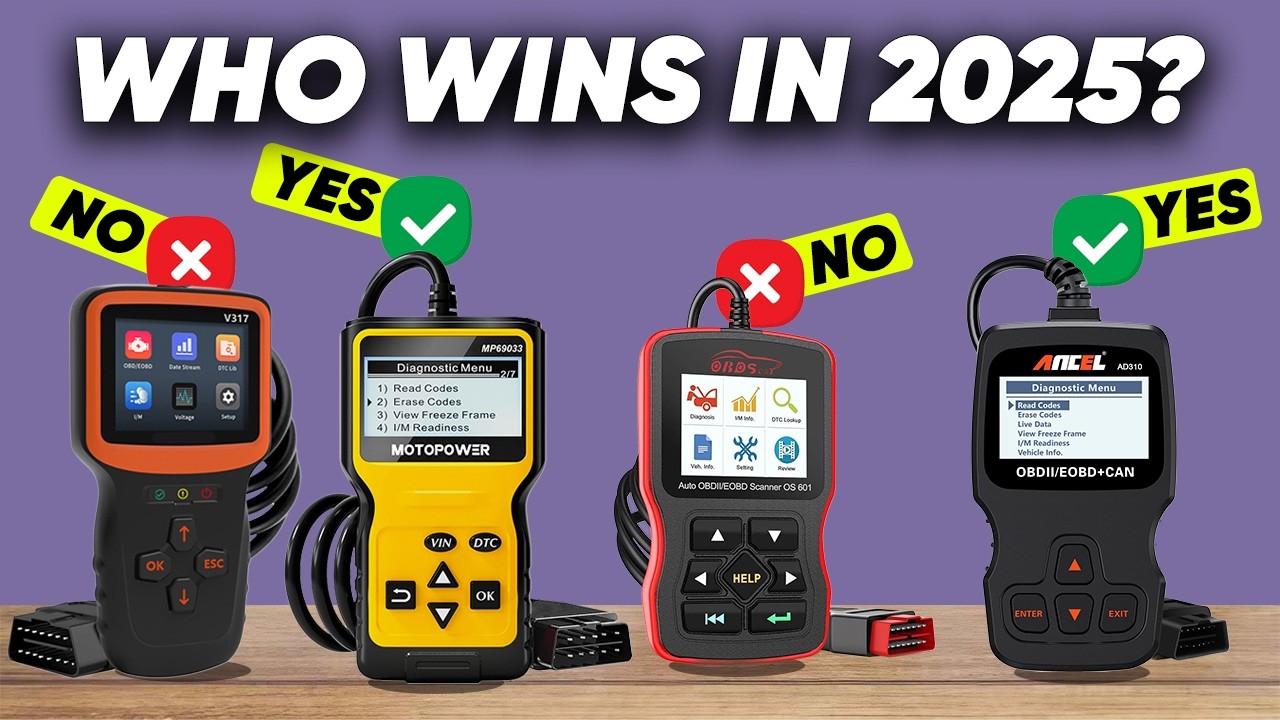 Top 5 Best OBD2 Scanners 2025 - YouTube