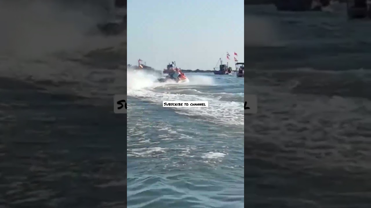 Jet ski bike riding at Malvan 😍😨 