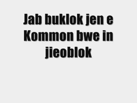 Marshallese Song: Marshallese Christian Song: Al in jar: ♫Kommon Bwe In Jieoblok♫ (lyrics)