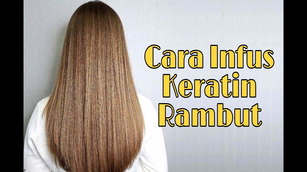 Cara Infus Keratin Rambut || peluang usaha - YouTube