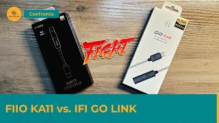 FiiO KA11 vs iFi GO Link: Two budget portable DACs.