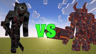 Hell Champion VS Knight Of The Damned Souls (Minecraft Mob Battle)