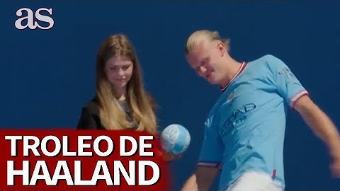 SE PASÓ EL JUEGO en todos los sentidos: el 'TROLEO' de HAALAND a la afición del CITY | Diario AS