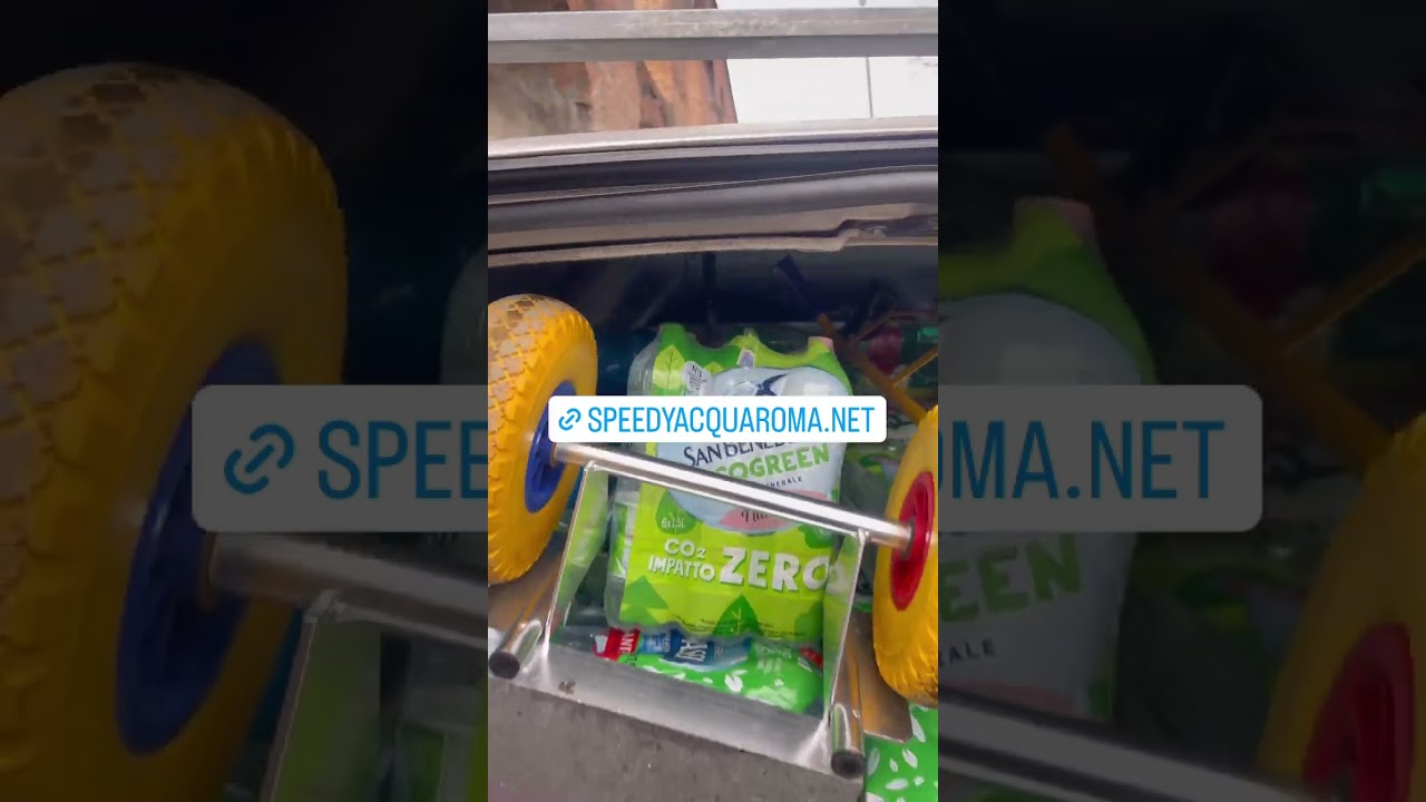 Acqua a domicilio su Roma consegna al piano