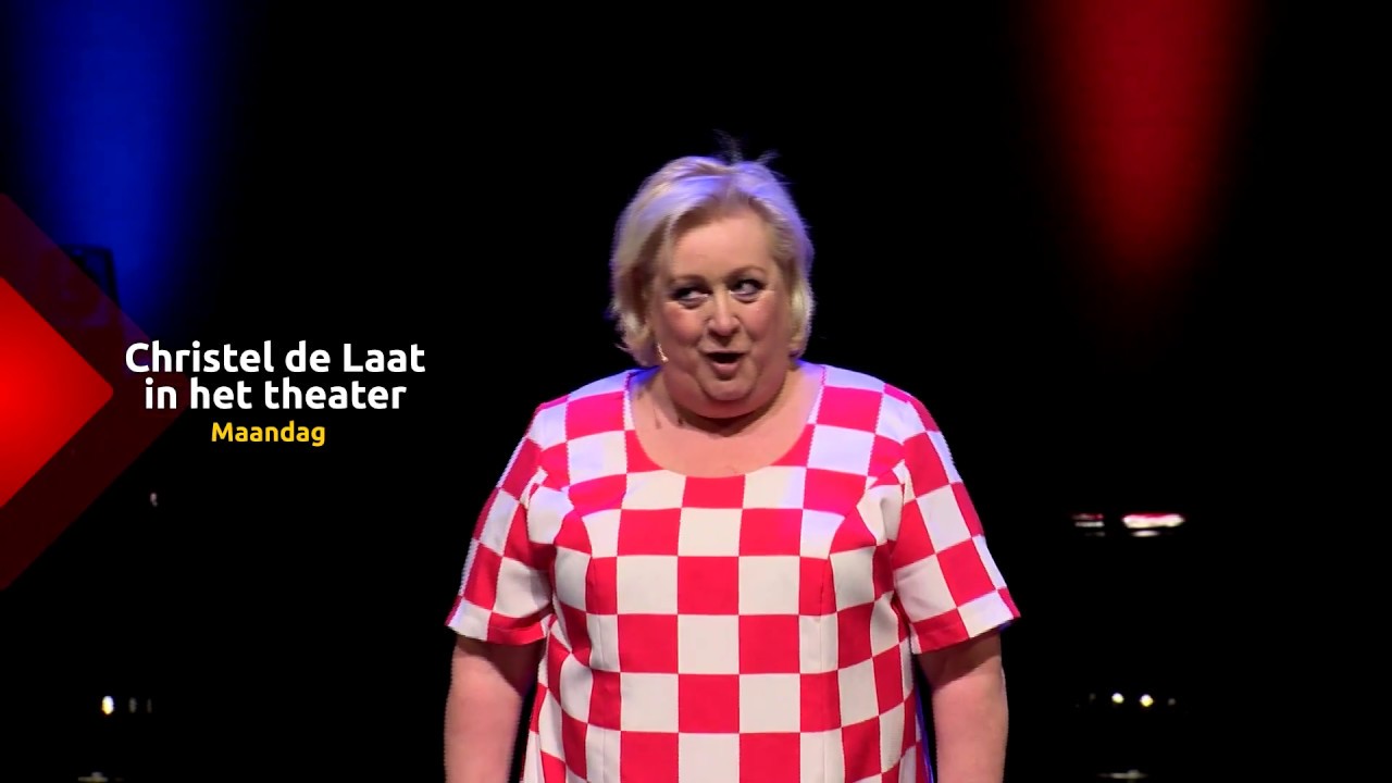 Christel de Laat in het theater