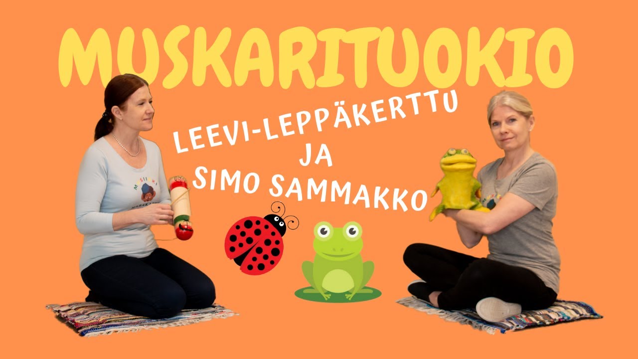 Muskarituokio: Leevi-leppäkerttu ja Simo Sammakko