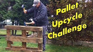 making a Pallet Guitar Stand - Pallet Upcycle Challenge 2014 - Woodworking