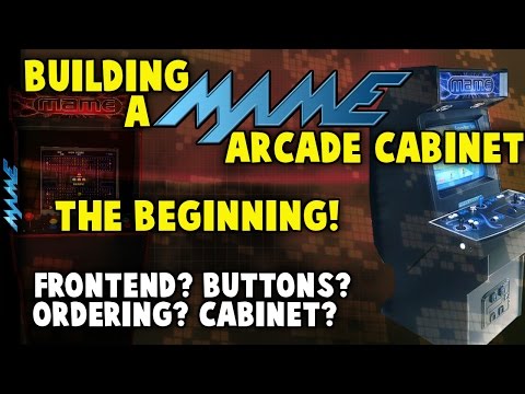 MAME Arcade Cabinet Build