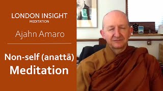 Ajahn Amaro - Guided meditation exploring non-self (anattā)