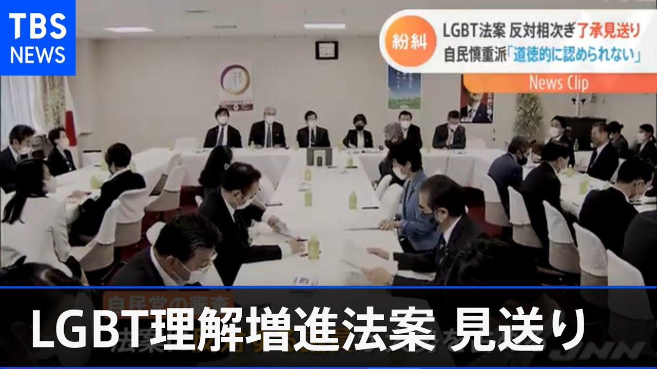 自民党保守系議員がlgbtを完全否定 道徳的に許されない 人間は生物学上 種の保存が必要 Lgbtはそれに背く 賛否両論に オレ的ゲーム速報 刃