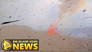 Webcam Blasted by Volcanic Tornado During Kīlauea Episode 49 (June 15, 2026)