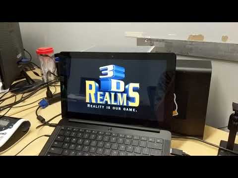 Ion Maiden running on Linux framebuffer