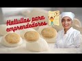 Hallullas un pan chileno. Receta perfecta para emprendedores. Fácil de hacer.