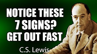 WARNING: These 7 Signs Mean You're Dealing with a Human Demon — RUN Now | C.S. Lewis
