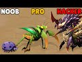 NOOB vs PRO vs HACKER in Insect Evolution