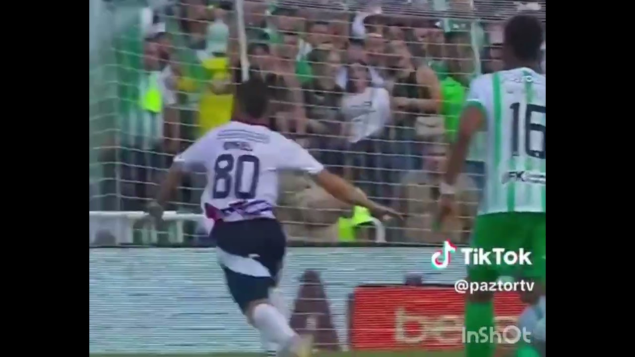 GOL DE BILLY ARCE 🇪🇨 CON ATLÉTICO NACIONAL 🇨🇴