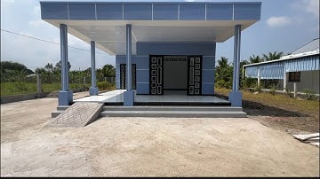 T.2497 (đã bán) ngôi nhà vườn miền Tây ao cá 300m2 thổ đường xe ô tô 1000m2 cực kỳ đẹp luôn dọn vô