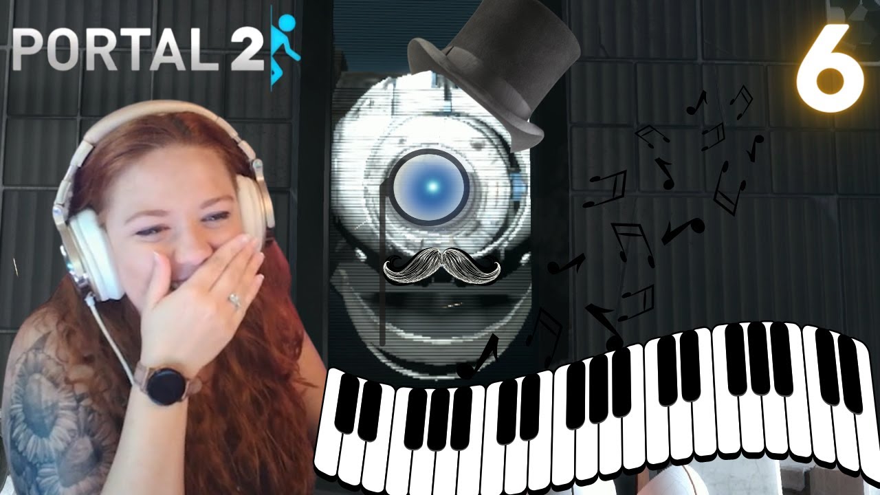 Portal 2 Blind First Playthrough (Part 6) - YouTube