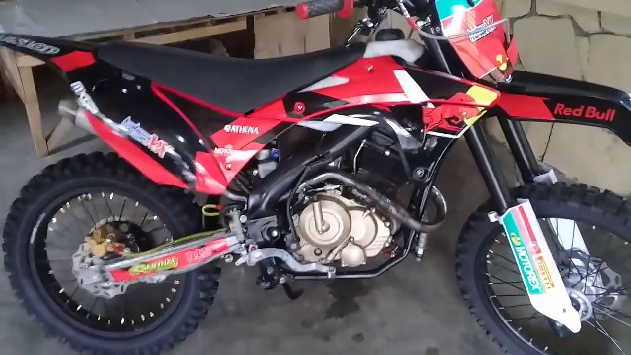 Modifikasi Motor Trail Satria Fu Trail Klx Gordons Satria Fu Modif Trail Aa Uwen Kabisamxtrailshop YouTube