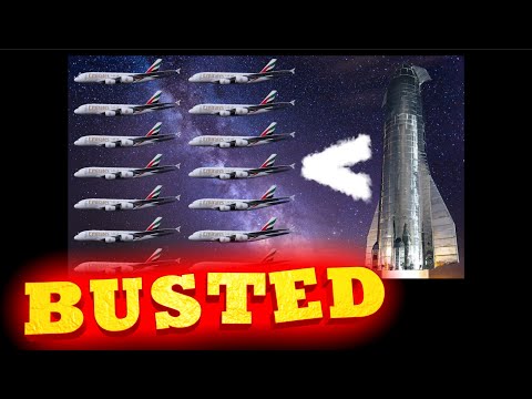 'How Starship Will SQUASH Long Haul Aviation' : BUSTED!!