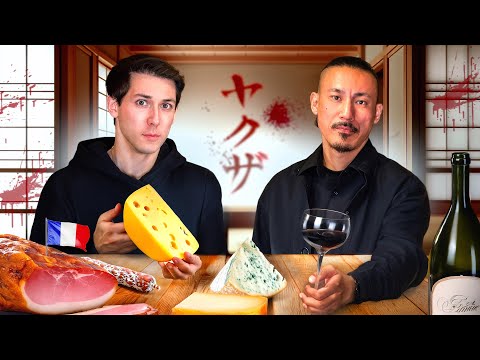 Je fais tester de la nourriture française à un yakuza