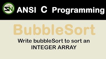 BubbleSort - C Programming