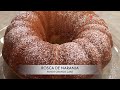 DELICIOSA ROSCA DE NARANJA FACIL Y ECONOMICA - ORANGE BUNDT CAKE, EASY AND SUPER MOIST