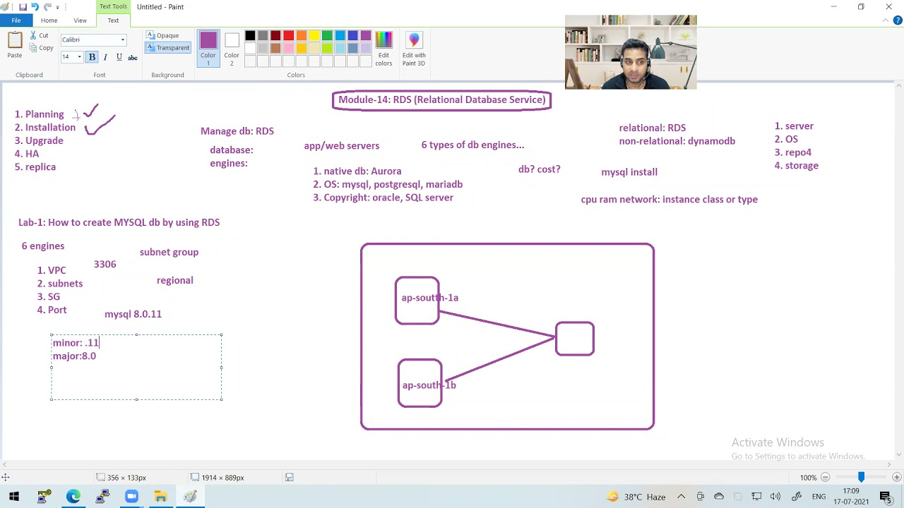 Lecture-45: How to Launch MYSQL Database Instance in AWS Cloud