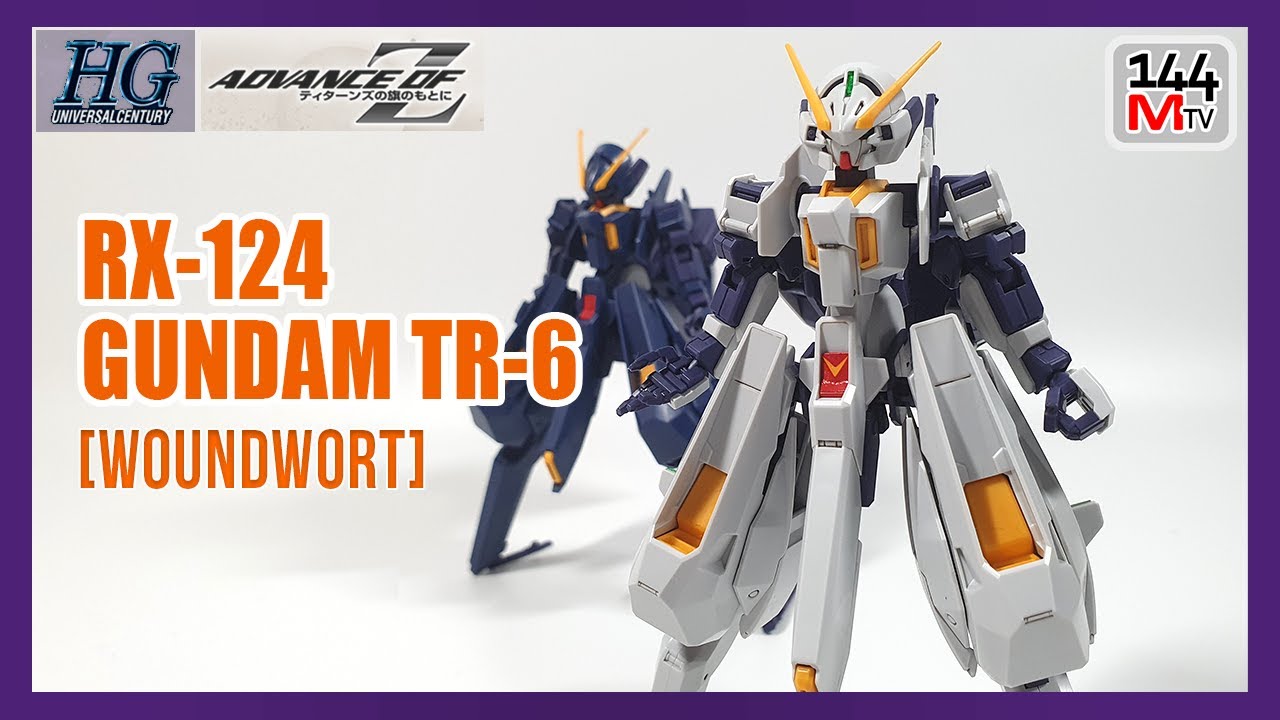HG 1/144 RX-124 GUNDAM TR-6 [WOUNDWORT]/A.O.Z 운드워트
