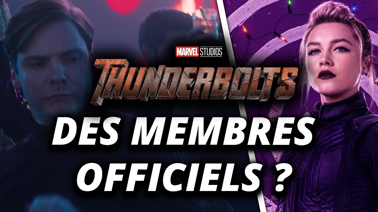 On connaitrait des MEMBRES des THUNDERBOLTS ! - YouTube
