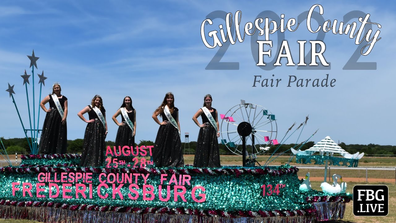 Gillespie County Fair Parade Fredericksburg, TX USA YouTube