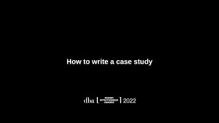 Famous How to write a case study for the DBA Design Effectiveness Awards Wealth