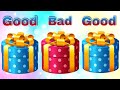 CHOOSE YOUR GIFT 🎁 ELIGE TU REGALO 🎁 | good vs bad vs good 💙💚❤