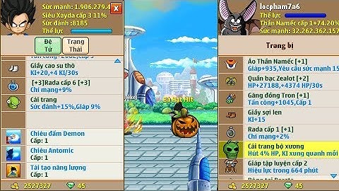 Đổi skill đệ tử bằng ngọc rồng bí ngô cái kết....