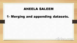 Mastering Stata: Data Import and Management Tutorial