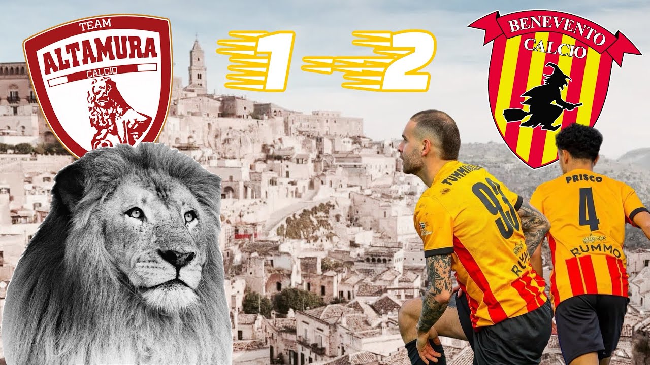 TEAM ALTAMURA VS BENEVENTO 1-2 DUE 