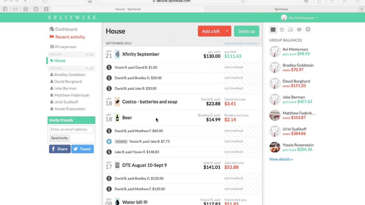 Splitwise Tutorial 
