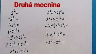 Druhá mocnina