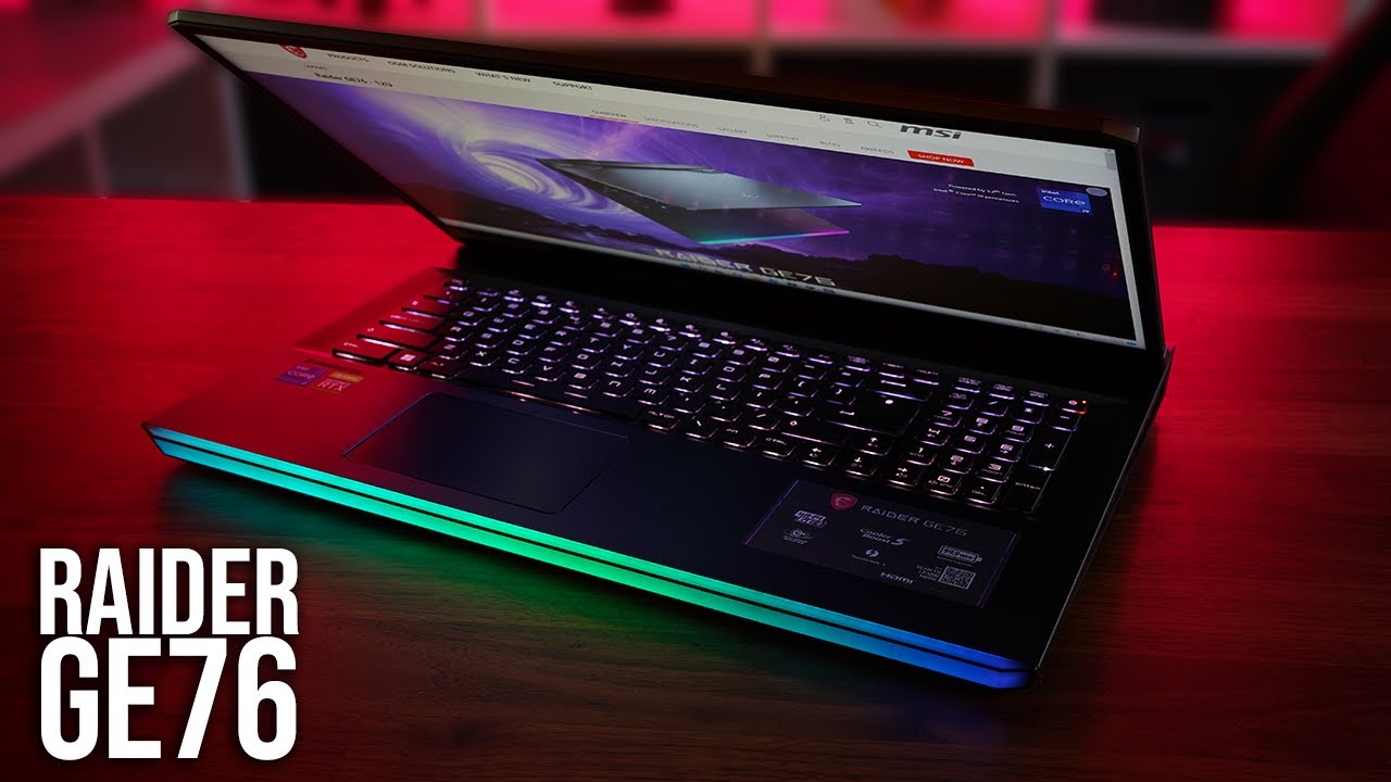 MSI GE76 12th Gen Review -  Has MSI taken the Gaming Laptop Crown? 12700h/QHD/3070ti FTW