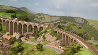 Spur N Modelleisenbahn Viadukt Von Mirandol Sncf Spur N Anlage Vom Club Maquettisme Sedanais