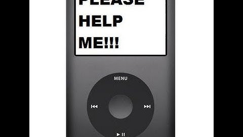 I Need Help To Restore My iPod Classic!! It