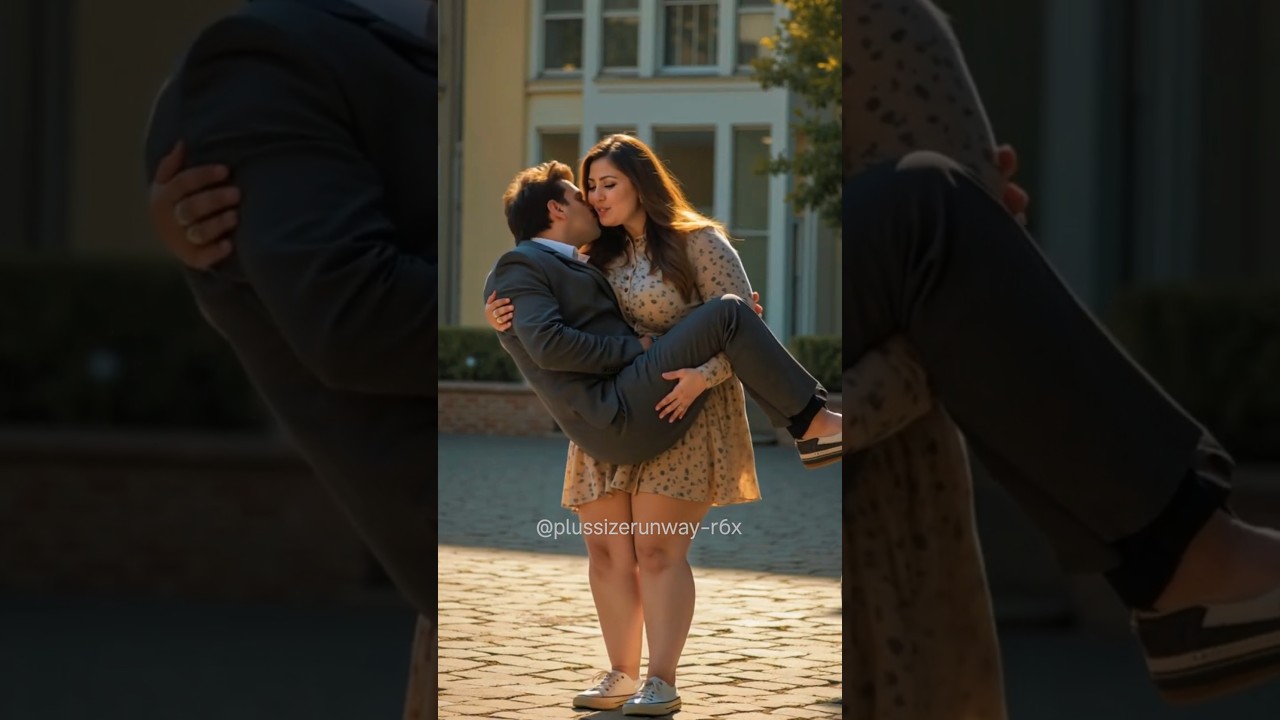 Who says curves can’t lift? 💪 She’s his strength & love. 