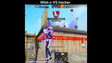 Me vs Hacker in Free Fire 🔥 #freefire #freefireshorts #freefirehacker #freefirehighlights