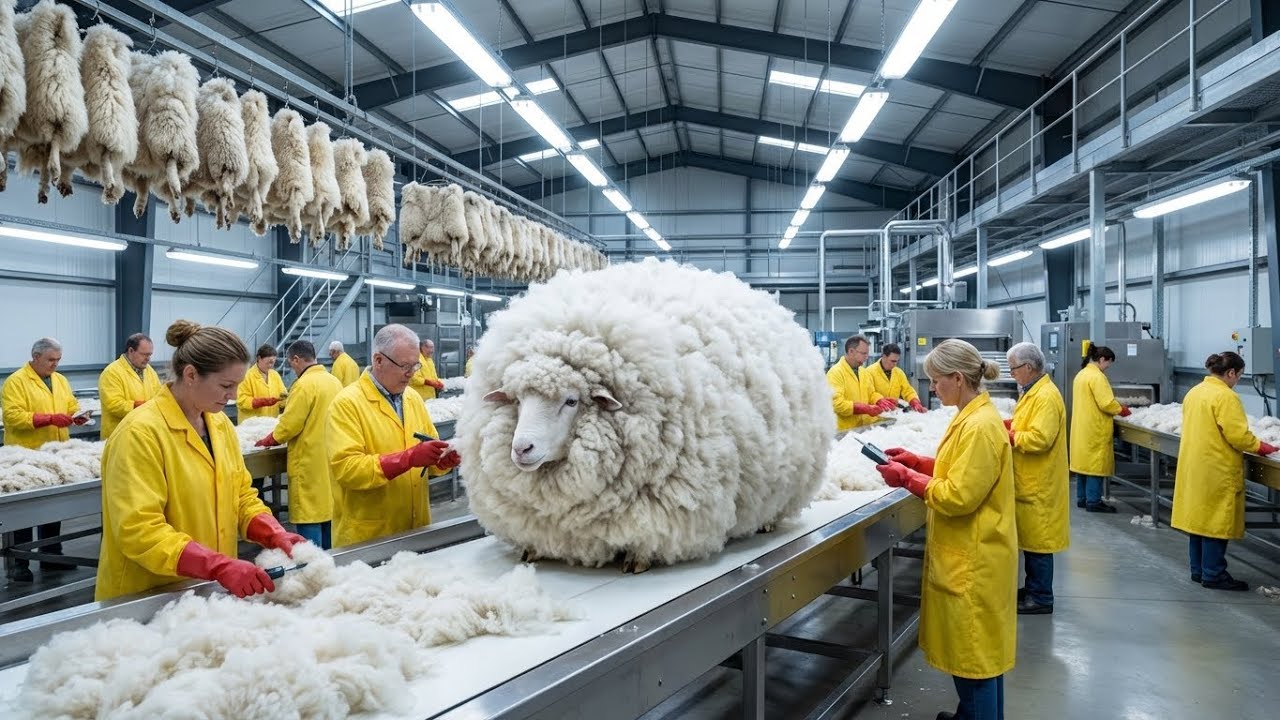 How It's Made: Turning Genetic Super-Wool Into Luxury Cashmere Suits (Full Process)