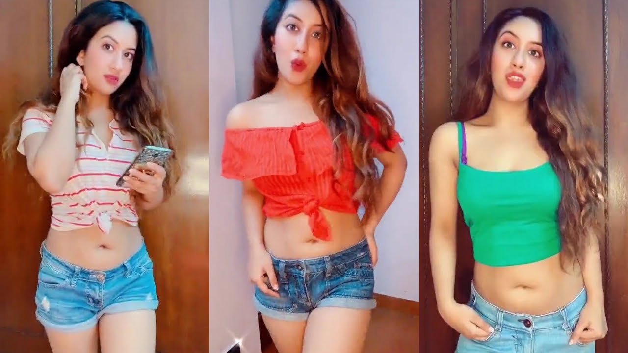 Indian Girl Dance in Mini Dress Tik Tok Video #6 - YouTube