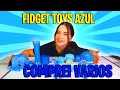 COMPRINHAS DE FIDGET TOYS SOMENTE NA COR AZUL | AMANDA AZEVEDO